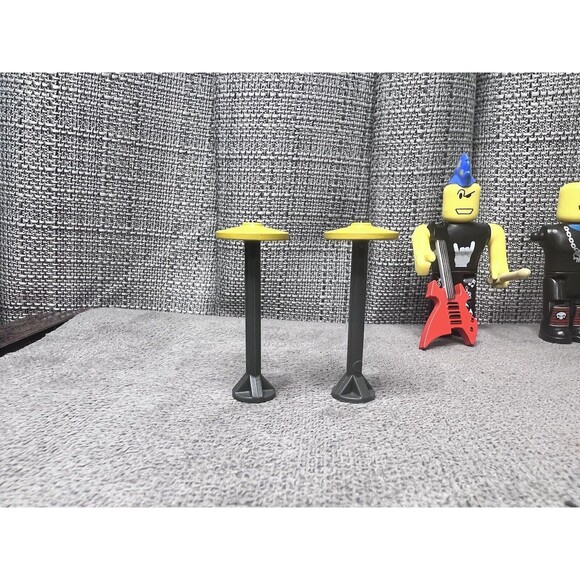ROBLOX Punk Rocker Figures Drums Guitar Lot Toy Video Game Incomplete - Picture 2 of 11